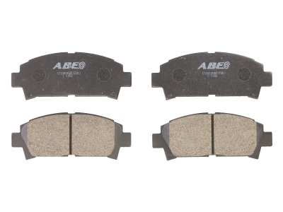 Set plăcuțe frână ABE, față ,pentru: TOYOTA ALLION II, ALTEZZA, ALTEZZA GITA, ARISTO, AVENSIS, CALDINA, CARIBE, CARINA E VI, CARINA VII, CHASER, COROLLA, COROLLA FX, CORONA 1.3-3.0 08.82-