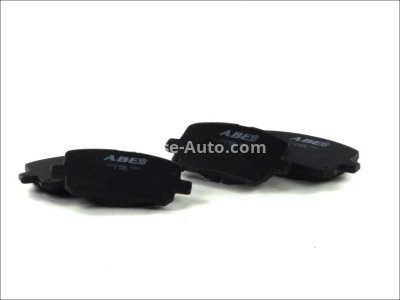 Set plăcuțe frână ABE, față ,pentru: TOYOTA ALPHARD I, ALTEZZA, ARISTO, CALDINA, CAMRY, CHASER, CRESTA V, CROWN, GAIA, HARRIER, MARK II, MARK II VIII, NADIA, NOAH/VOXY 1.3-3.0 10.91-10.11