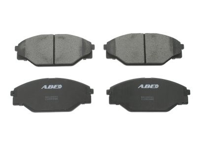 Set plăcuțe frână ABE, față ,pentru: TOYOTA CENTURY, DYNA 200, HIACE III, HIACE IV, HILUX, HILUX VI 2.0-4.0 10.82-07.05