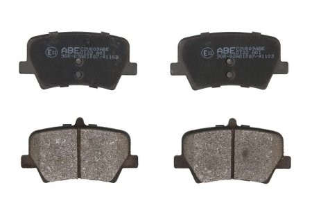 Set plăcuțe frână ABE, spate ,pentru: VOLVO XC40 1.5-Electric 10.17-