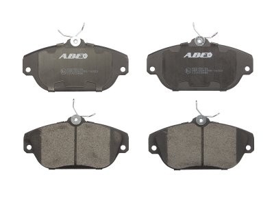 Set plăcuțe frână ABE, față ,pentru: VOLVO 740, 760, 940, 940 II, 960, 960 II, S90 I, V90 I 2.0-2.9 01.82-12.98 1