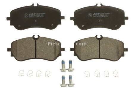 Set plăcuțe frână ABE, spate ,pentru: VW AMAROK, CRAFTER, GRAND CALIFORNIA CAMPER 2.0-Electric 12.10-