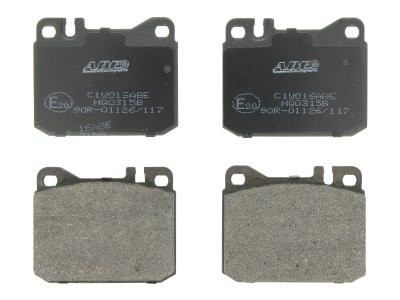 Set plăcuțe frână ABE, față ,pentru: VW LT 28-35 I, LT 40-55 I 2.0-2.7D 04.75-06.96