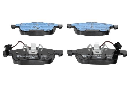 Set plăcuțe frână ATE, față , pentru: ALFA ROMEO GIULIETTA, GIULIETTA/HATCHBACK 1.4/2.0D 04.10-12.20 3