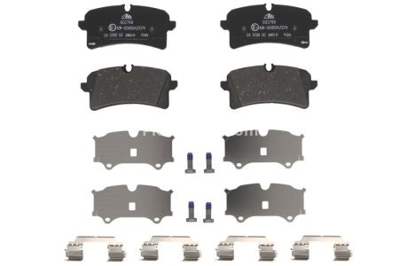 Set plăcuțe frână ATE, spate  , pentru: BENTLEY MULSANNE; PORSCHE MACAN 2.0-6.8 02.14-