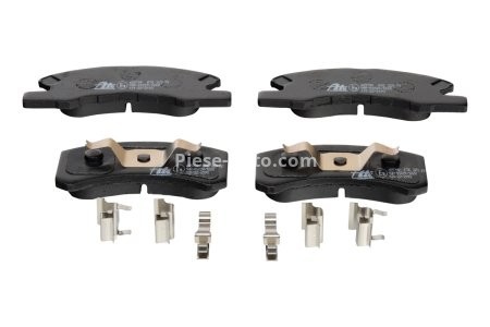 Set plăcuțe frână ATE, față , pentru: DAIHATSU CUORE VI, CUORE VII, TREVIS; MITSUBISHI MIRAGE / SPACE STAR VI, MIRAGE VI 0.7-1.2LPG 03.03- 3