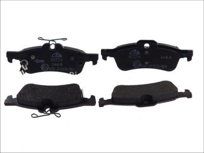 Set plăcuțe frână ATE, spate  , pentru: DAIHATSU CHARADE VIII; TOYOTA YARIS, YARIS / VIOS, YARIS/HATCHBACK 1.0-1.8 08.05-