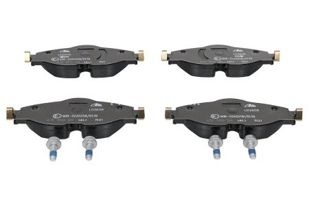 Set plăcuțe frână ATE din ceramică, față , pentru: AUDI A1, A1 ALLSTREET, A1 CITY CARVER, Q3; SKODA KAROQ; VW ARTEON, ARTEON SHOOTING BRAKE, CADDY ALLTRACK 1.0-Electric 08.11-