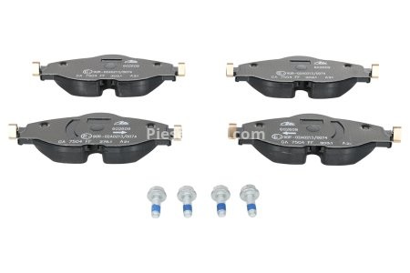 Set plăcuțe frână ATE, față , pentru: AUDI A1, A1 ALLSTREET, A1 CITY CARVER, Q3; SKODA KAROQ; VW ARTEON, ARTEON SHOOTING BRAKE, CADDY ALLTRACK, CADDY ALLTRACK/MINIVAN 1.0-Electric 08.11- 3