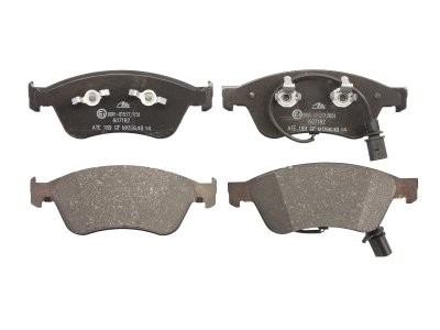 Set plăcuțe frână ATE, față , pentru: AUDI A6 C6, A8 D3; VW PHAETON 2.0-6.0 04.02-03.16 1