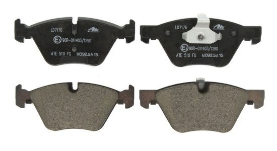 Set plăcuțe frână ATE din ceramică, față , pentru: BMW 1 (E81), 1 (E87), 1 (E88), 3 (E90), 3 (E91), 3 (E92), 3 (E93), 5 (E60), 5 (E61), X1 (E84), Z4 (E89) 1.6-3.0D 07.03-08.16