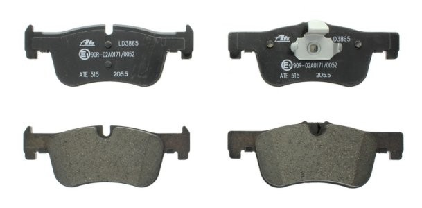 Set plăcuțe frână ATE din ceramică, față , pentru: BMW 1 (F20), 1 (F21), 2 (F22, F87), 2 (F23) 1.5-2.0D 07.11-