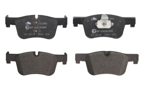Set plăcuțe frână ATE din ceramică, față , pentru: BMW 1 (F20), 1 (F21), 3 (F30, F80), 3 (F31), 3 (G20, G80, G28), 3 (G21, G81), 3 GRAN TURISMO (F34), 4 (F32, F82), 4 (F33, F83) 1.5-2.0DH 07.11-