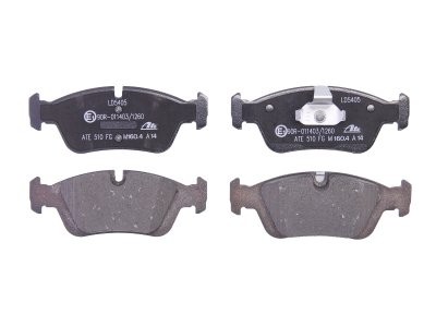 Set plăcuțe frână ATE din ceramică, față , pentru: BMW 3 (E36), 3 (E46), Z3 (E36), Z4 (E85) 1.6-3.0D 09.90-02.09