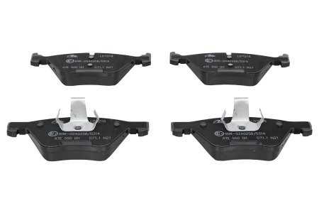Set plăcuțe frână ATE din ceramică, față , pentru: BMW 3 (E90), 3 (E91), 3 (E92), 3 (E93), X1 (E84), Z4 (E89) 1.6-3.0D 12.04-08.16 3