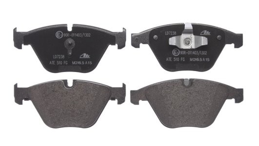 Set plăcuțe frână ATE din ceramică, față , pentru: BMW 3 (E90), 3 (E91), 3 (E92), 3 (E93), X1 (E84), Z4 (E89) 1.6-3.0D 12.04-08.16