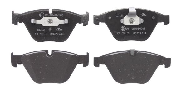 Set plăcuțe frână ATE din ceramică, față , pentru: BMW 3 (E90), 3 (E91), 3 (E92), 3 (E93), X1 (E84), Z4 (E89) 3.0/3.0D 12.04-08.16