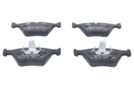 Set plăcuțe frână ATE din ceramică, față , pentru: BMW 5 (E39) 2.0-3.5 09.95-05.04 3