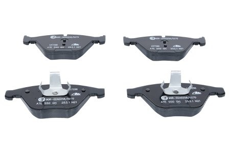Set plăcuțe frână ATE din ceramică, față , pentru: BMW 5 (E60), 5 (E61), 6 (E63), 6 (E64) 2.0-4.0 12.01-12.10 3