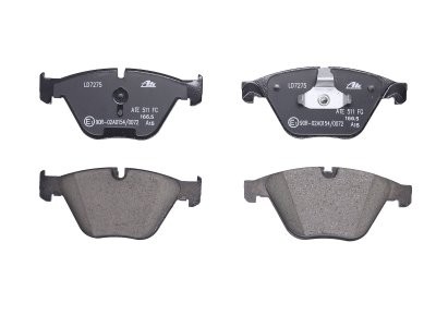 Set plăcuțe frână ATE din ceramică, față , pentru: BMW 5 (F10), 5 (F11) 2.0-3.0D 06.09-02.17