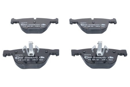 Set plăcuțe frână ATE din ceramică, spate , pentru: BMW 5 GRAN TURISMO (F07), 7 (F01, F02, F03, F04) 2.0D/3.0/3.0D 02.08-02.17 3