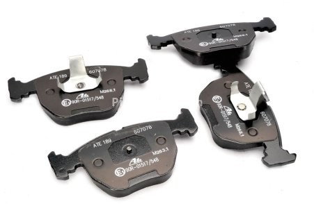 Set plăcuțe frână ATE, față , pentru: BMW 5 (E39), 7 (E38), X3 (E83), X5 (E53) 2.0-4.9 03.94-08.11 1