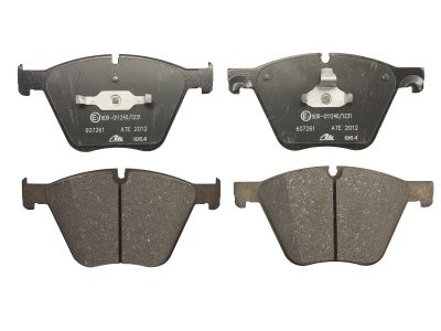 Set plăcuțe frână ATE, față , pentru: BMW 5 GRAN TURISMO (F07), 7 (F01, F02, F03, F04), X5 (E70), X5 (F15, F85), X6 (E71, E72), X6 (F16, F86) 3.0D-6.0 10.07-07.19 1