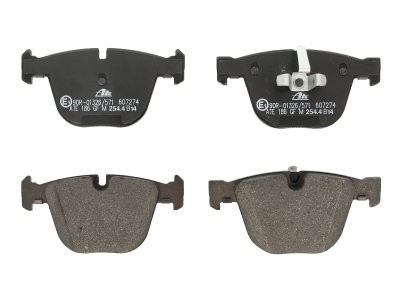 Set plăcuțe frână ATE, spate  , pentru: BMW 5 GRAN TURISMO (F07), 7 (F01, F02, F03, F04) 2.0D-6.0 02.08-02.17 1