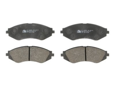 Set plăcuțe frână ATE, față , pentru: CHEVROLET ASTRA, AVEO / KALOS, LACETTI, NUBIRA, REZZO, VECTRA; DAEWOO LANOS, LEGANZA, NUBIRA, TACUMA / REZZO 1.2-2.2 02.97-