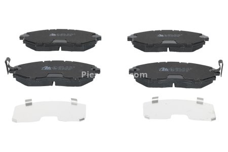 Set plăcuțe frână ATE, față , pentru: CHEVROLET ASTRA, EPICA, ZAFIRA; DAEWOO LEGANZA, NUBIRA 1.6-2.5 05.97- 3