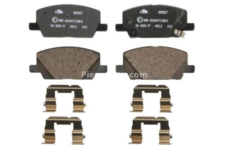 Set plăcuțe frână ATE, față , pentru: CHEVROLET TRAX; OPEL MOKKA / MOKKA X 1.4-1.8 06.12-