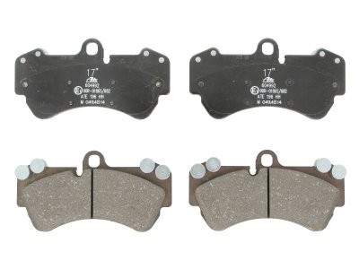 Set plăcuțe frână ATE, față , pentru: MERCEDES G (W463); CHEVROLET CORVETTE; PORSCHE CAYENNE; VW TOUAREG 2.5D-6.2 09.02-