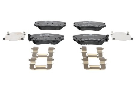 Set plăcuțe frână ATE, față (cu accesorii), pentru: CHEVROLET MALIBU; OPEL INSIGNIA A, INSIGNIA A COUNTRY; SAAB 9-5 1.4-2.8 07.08- 3