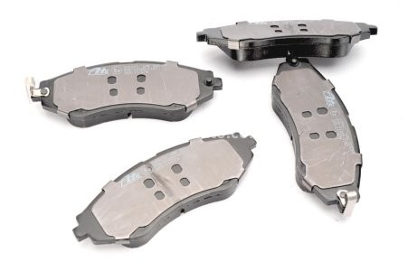Set plăcuțe frână ATE, față (cu un tampon de amortizare), pentru: CHEVROLET AVEO / KALOS, LACETTI, NUBIRA; DAEWOO LACETTI, NUBIRA 1.4-2.0D 12.00-