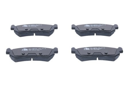 Set plăcuțe frână ATE, spate  , pentru: CHEVROLET LACETTI, NUBIRA, REZZO; DAEWOO LACETTI, NUBIRA, TACUMA / REZZO 1.4-2.0D 05.97- 3