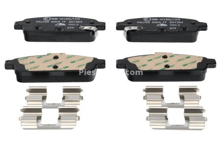Set plăcuțe frână ATE, spate  (cu accesorii), pentru: CHEVROLET AVEO, CRUZE, ORLANDO, TRAX, VOLT; OPEL AMPERA, ASTRA J, ASTRA J GTC, CASCADA, MOKKA / MOKKA X, ZAFIRA C 1.3D-2.0D 05.09- 3