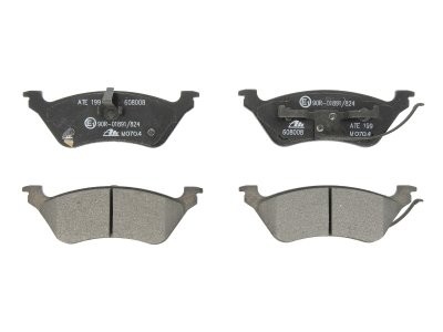 Set plăcuțe frână ATE, spate  , pentru: CHRYSLER VOYAGER IV; DODGE CARAVAN 2.4-3.8 02.00-