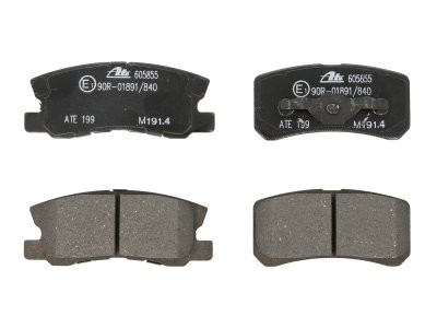 Set plăcuțe frână ATE, spate  , pentru: CITROEN C4 AIRCROSS, C-CROSSER, C-CROSSER ENTERPRISE; JEEP COMPASS, PATRIOT; LANCIA FLAVIA; MITSUBISHI ASX, ENDEAVOR 1.6-3.8 04.00-