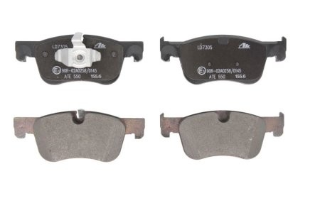 Set plăcuțe frână ATE din ceramică, față , pentru: CITROEN C4 GRAND PICASSO II, C4 PICASSO II, C4 SPACETOURER, GRAND C4 SPACETOURER 1.2-2.0D 02.13-