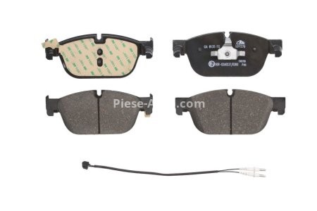 Set plăcuțe frână ATE din ceramică, față , pentru: DS DS 4, DS 5; CITROEN C5 III, C6, DS4, DS5; PEUGEOT 308, 308 I, 407, 508 I, 508/KOMBI, RCZ 1.6-3.0D 03.04-