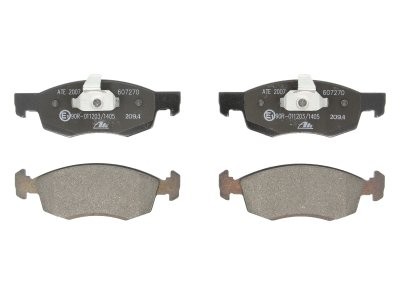 Set plăcuțe frână ATE, față , pentru: DACIA LOGAN, LOGAN EXPRESS, LOGAN MCV 1.4-1.6LPG 02.07-