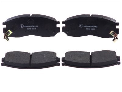 Set plăcuțe frână ATE, față , pentru: DODGE AVENGER; MITSUBISHI COLT III, COLT IV, ECLIPSE, ECLIPSE I, ECLIPSE II, ECLIPSE III, GALANT VI, GALANT VII, GALANT VIII, L200 1.6-2.5D 11.87-12.07