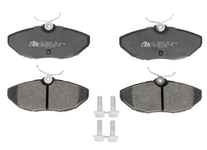 Set plăcuțe frână ATE, spate  (cu șuruburi ghidare etrier), pentru: DODGE VIPER; JAGUAR S-TYPE II, XJ 2.5-8.0 10.97-03.09