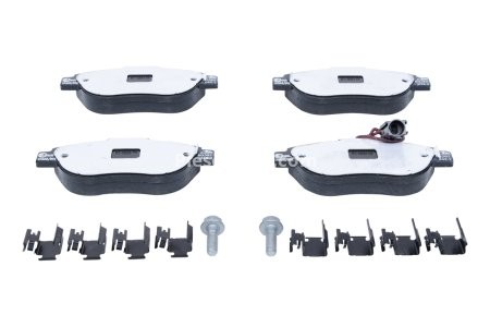 Set plăcuțe frână ATE, față (cu accesorii; cu șuruburi ghidare etrier), pentru: FIAT DOBLO, DOBLO CARGO, FIORINO 1.3D-2.0D 04.99- 3
