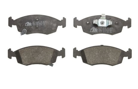 Set plăcuțe frână ATE, față , pentru: FIAT 500 C, PANDA; LANCIA YPSILON 0.9-1.3D 09.09-