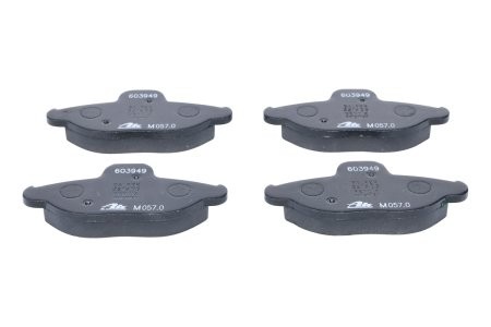 Set plăcuțe frână ATE, față , pentru: FIAT CINQUECENTO, PANDA, PUNTO, SEICENTO / 600 0.7-Electric 07.91- 3