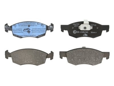Set plăcuțe frână ATE, față , pentru: FIAT DOBLO, DOBLO/MINIVAN 1.2-1.9D 03.01-