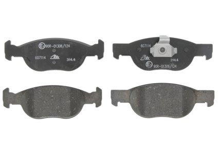 Set plăcuțe frână ATE, față , pentru: FIAT PUNTO; LANCIA Y 1.2/1.4/1.7D 01.94-04.06