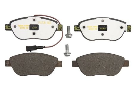 Set plăcuțe frână ATE, față (cu șuruburi ghidare etrier), pentru: FIAT BRAVO II, STILO; LANCIA DELTA III 1.4-2.4 10.01-12.14