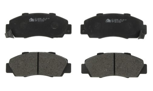 Set plăcuțe frână ATE, față , pentru: HONDA ACCORD IV, ACCORD V, ACCORD VI, CIVIC VI, CR-V I, HR-V, INTEGRA, LEGEND II, LEGEND III, NSX I, ODYSSEY, PRELUDE IV, PRELUDE V 1.6-3.5 01.90-